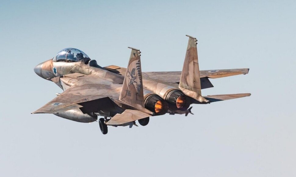 Izraelio naikintuvas / Israel Defense Forces / ZUMAPRESS.com