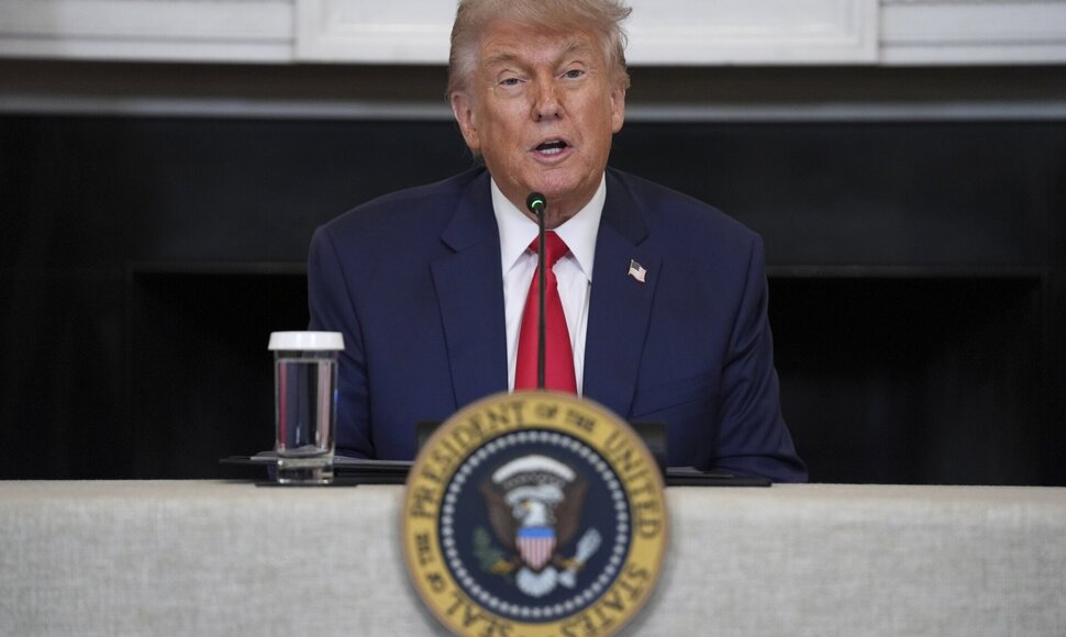 Donaldas Trumpas / Evan Vucci / AP