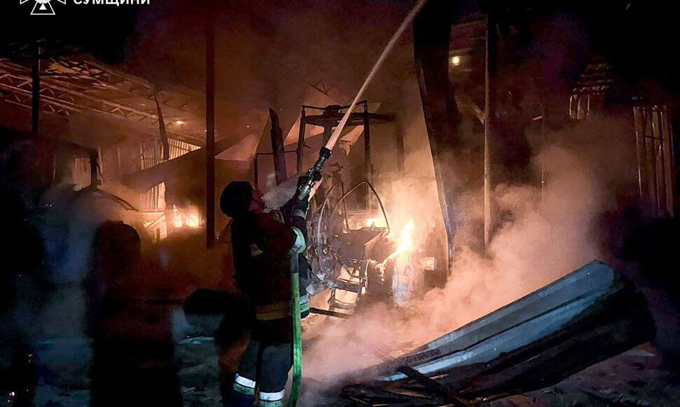 Karas Ukrainoje / HANDOUT / AFP