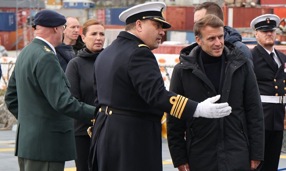 Emmanuelis Macronas / LUDOVIC MARIN / AFP