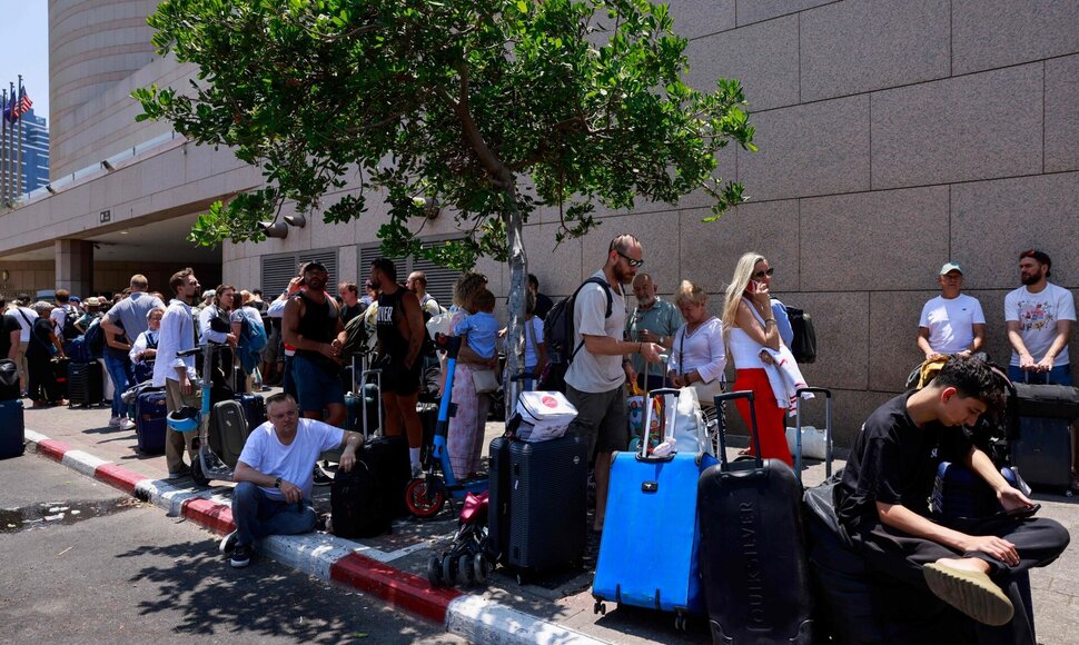 Tel Avivas / MENAHEM KAHANA / AFP