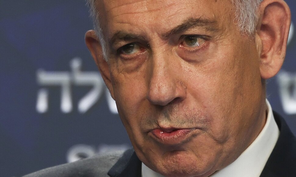 Benjaminas Netanyahu / Ronen Zvulun / AP
