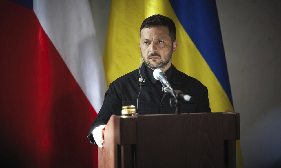 Volodymyras Zelenskis / Ukraine Presidency/Ukrainian Pre / ZUMAPRESS.com