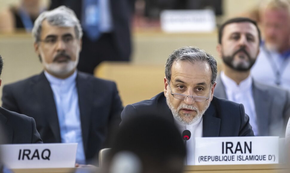 Abbasas Araghchi / MARTIAL TREZZINI / AP
