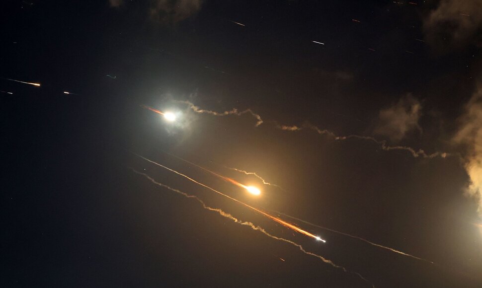 Irano raketos / JACK GUEZ / AFP