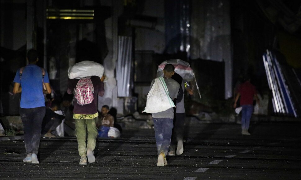 Gazos Ruožas / EYAD BABA / AFP
