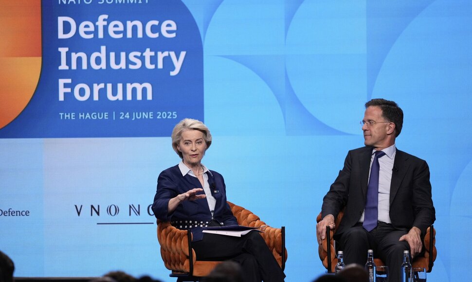 Ursula von der Leyen su Marku Rutte / Matthias Schrader / AP