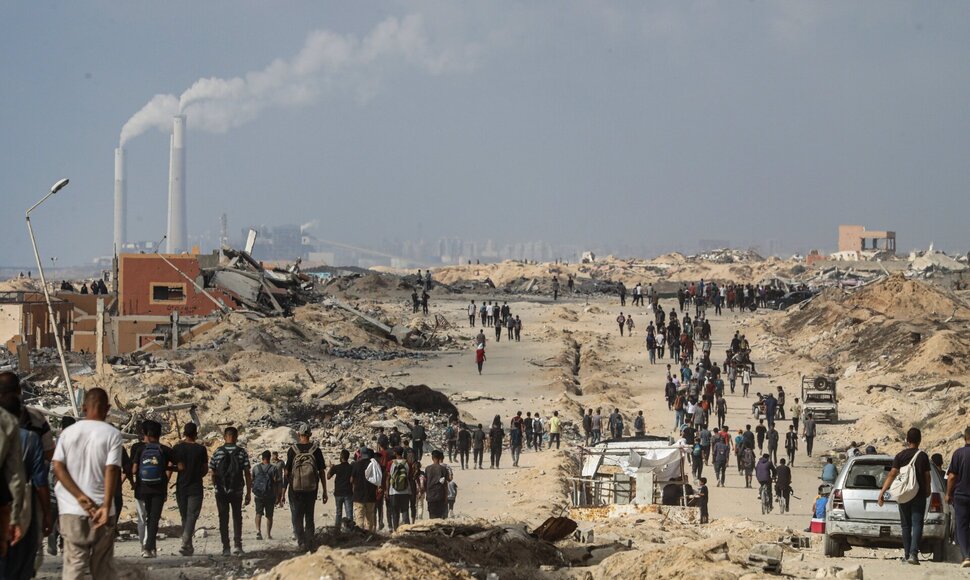 Gazos Ruožas / Omar Ashtawy apaimages/SIPA / Omar Ashtawy apaimages/SIPA