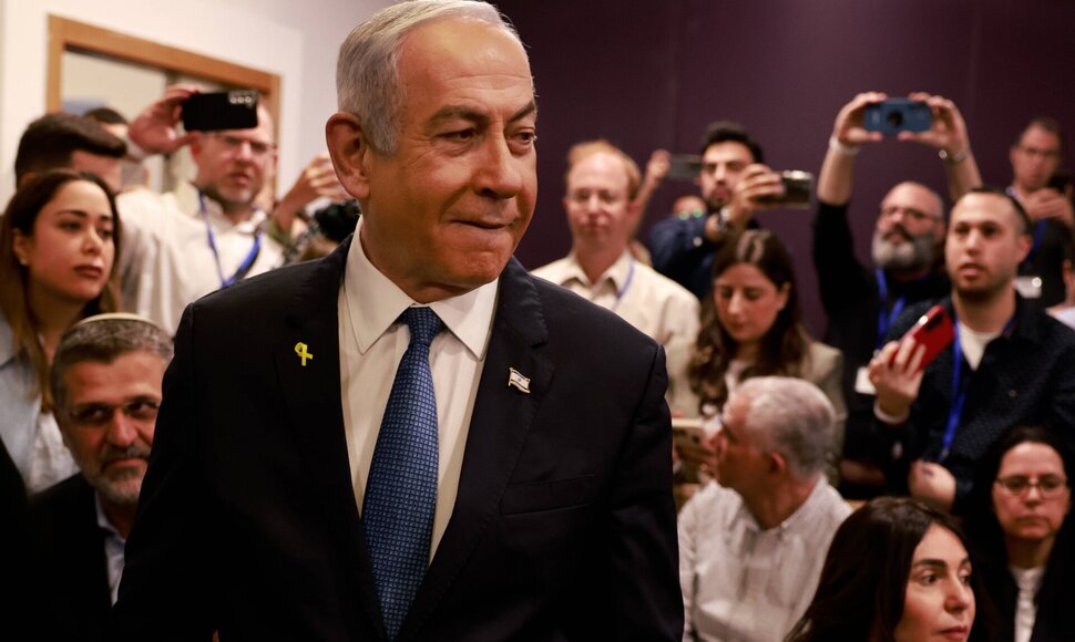 Benjaminas Netanyahu / KAHANA/POOL/SIPA / KAHANA/POOL/SIPA