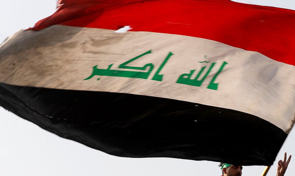 Irako vėliava / THAIER AL-SUDANI / REUTERS