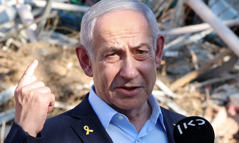 B. Netanyahu / JACK GUEZ / AFP