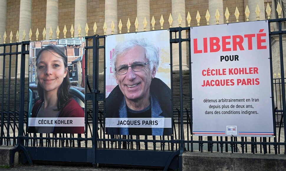 Įkalintieji Irane / BERTRAND GUAY / AFP