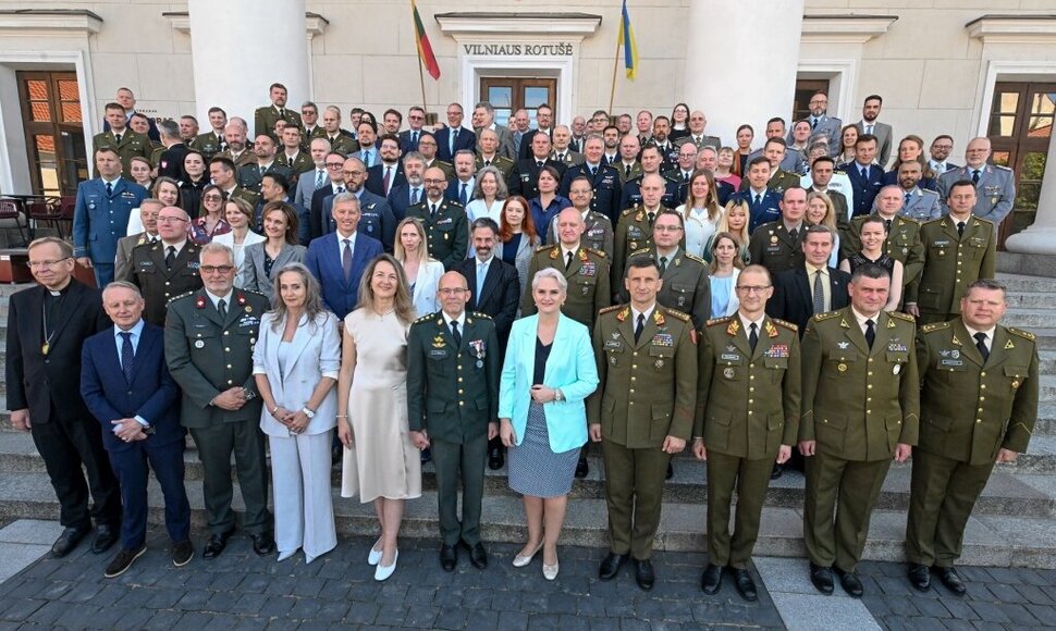 Vadovybės pasikeitimo ceremonija / Alfredas Pliadis nuotr.