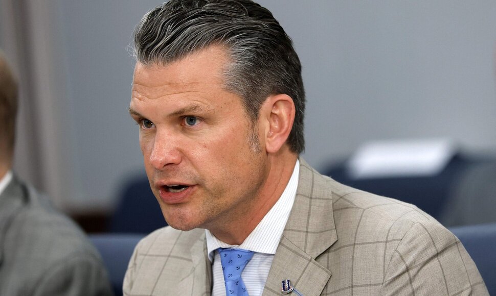 Pete'as Hegsethas / KEVIN DIETSCH / Getty Images via AFP