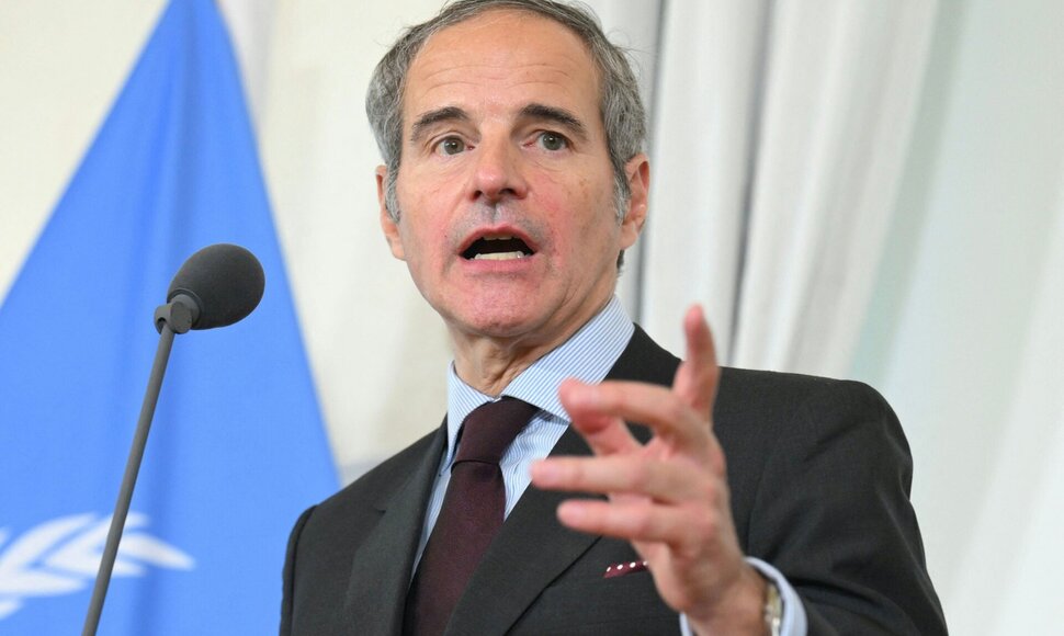 TATENA vadovas Rafaelis Grossi / HELMUT FOHRINGER / AFP