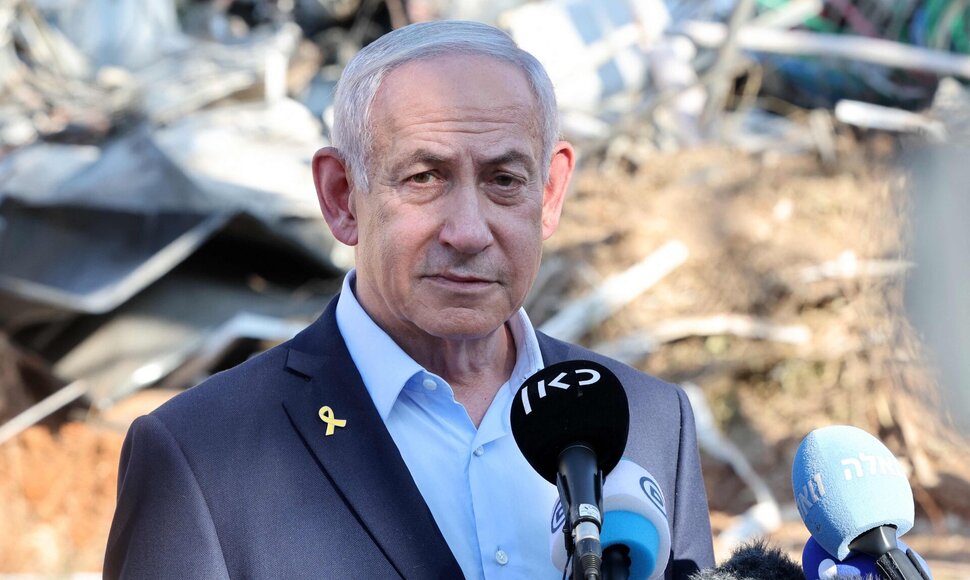 B. Netanyahu / JACK GUEZ / AFP