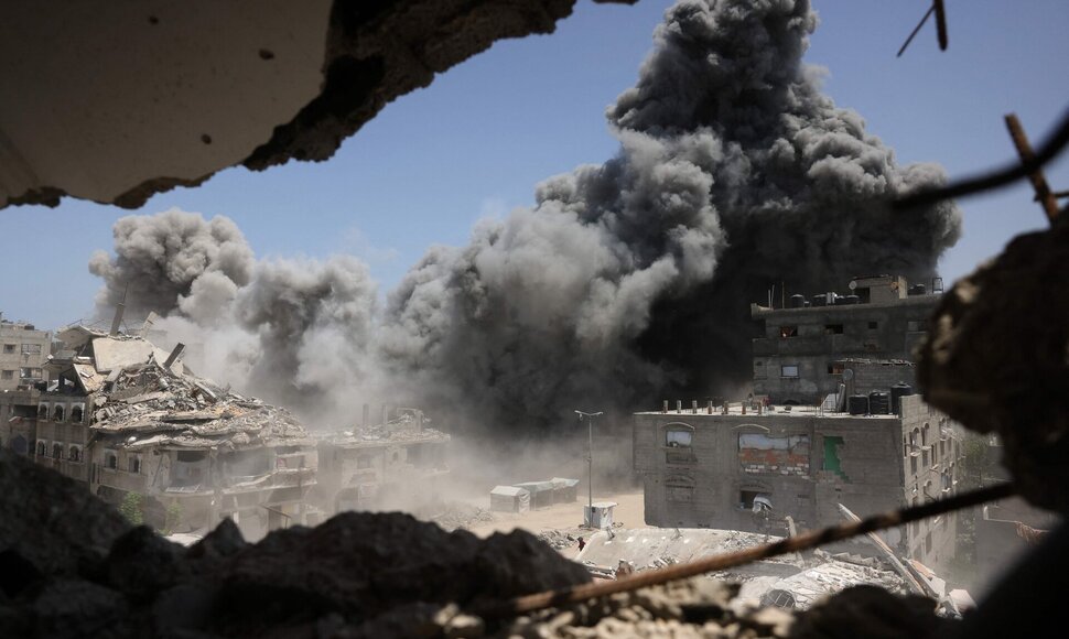 Karas Gazos Ruože / BASHAR TALEB / AFP