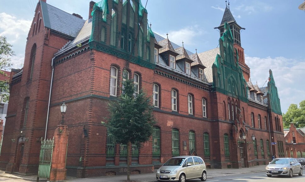 Klaipėdos centrinis pa&scaron;tas / Aurelija Ja&scaron;inskienė nuotr.