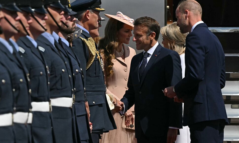 Emmanuelis Macronas / JUSTIN TALLIS / AFP