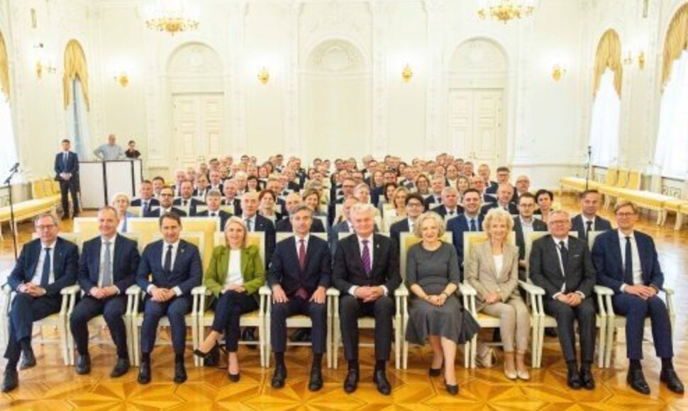 Prezidento susitikimas su Lietuvos diplomatinių atstovybių vadovais / Prezidentūros nuotr.