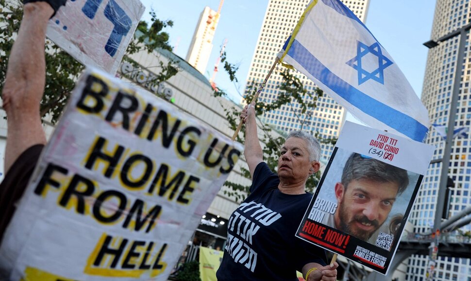 Protestai Izraelyje / JACK GUEZ / AFP