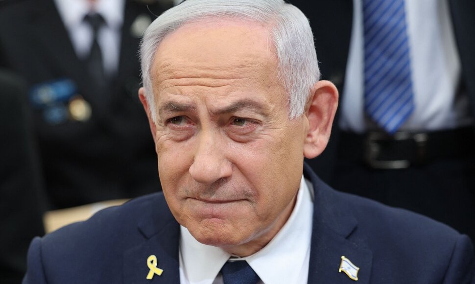 Benjaminas Netanyahu / ABIR SULTAN / AFP