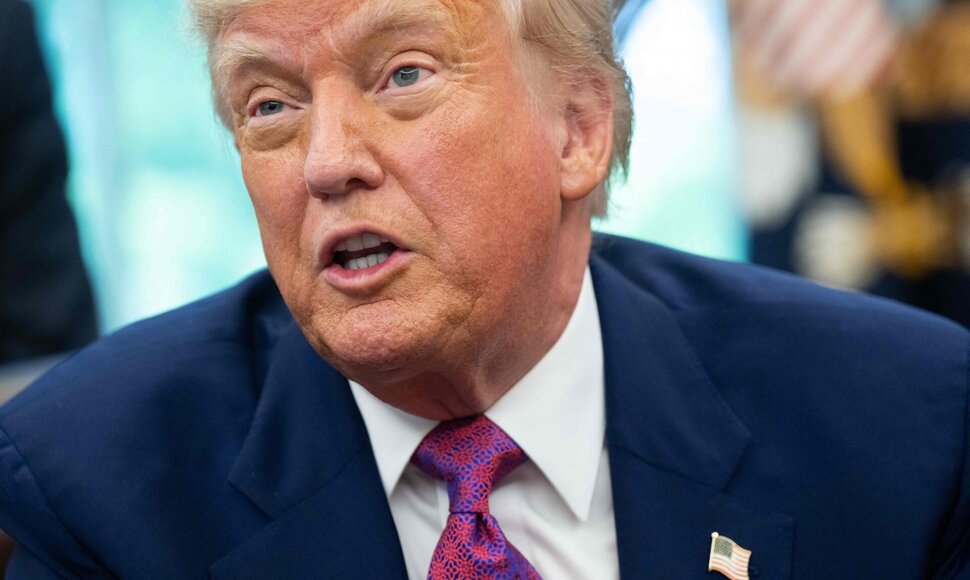 Donaldas Trumpas / SAUL LOEB / AFP