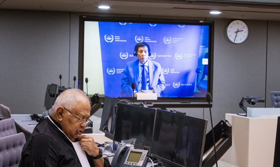 Rodrigo Duterte teisme Hagoje / International Criminal Court / ZUMAPRESS.com