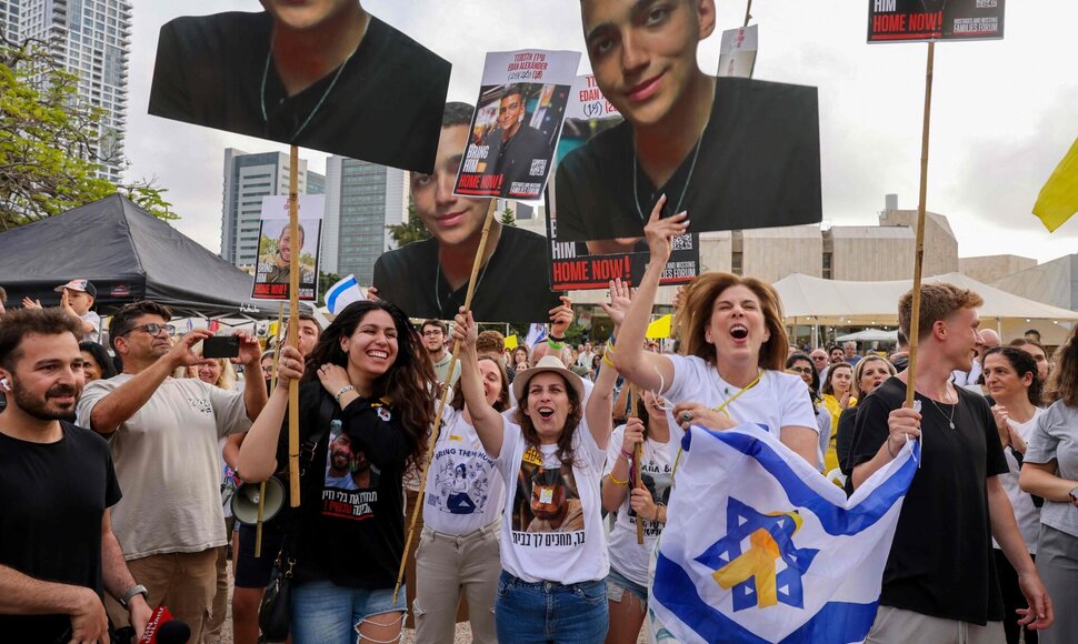 Tel Avivas / MENAHEM KAHANA / AFP