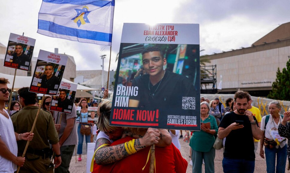 Tel Avivas / MENAHEM KAHANA / AFP