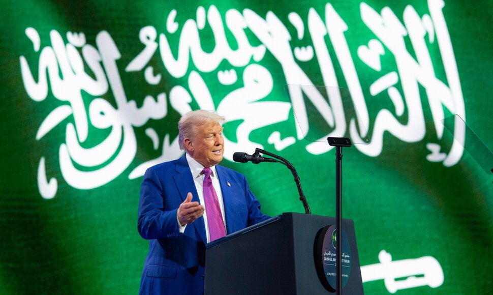 Donaldas Trumpas / Saudi Press Agency / ZUMAPRESS.com