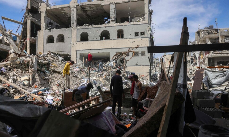 Gazos Ruožas / BASHAR TALEB / AFP