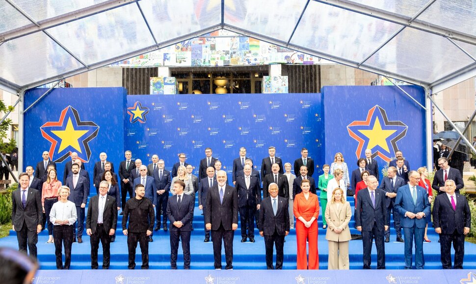 Europos politinės bendrijos vir&scaron;ūnių susitikimas Tiranoje (Albanija) / Laima Penek / LRVK nuotr.