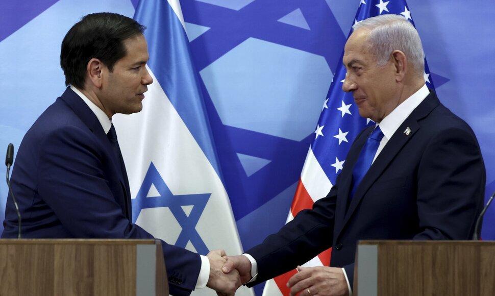 Marco Rubio su Benjaminu Netanyahu / Evelyn Hockstein / AP
