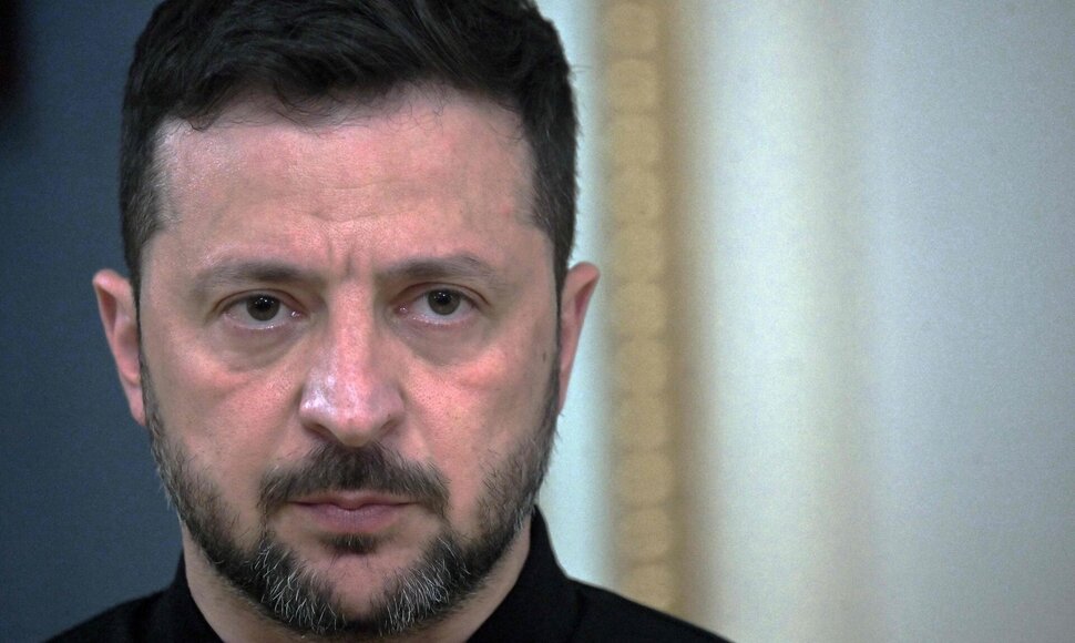 Volodymyras Zelenskis / SERGEI SUPINSKY / AFP