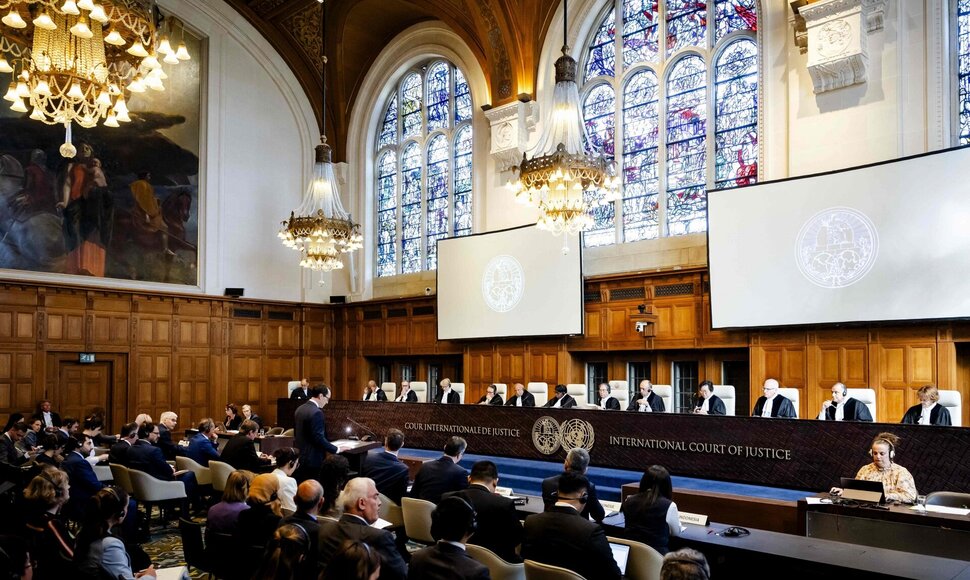 Tarptautinis Teisingumo Teismas / SEM VAN DER WAL / AFP