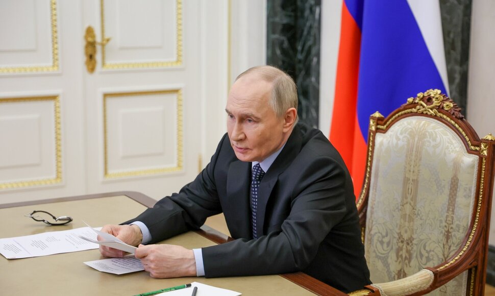 Vladimiras Putinas / Alexander Kazakov / ZUMAPRESS.com