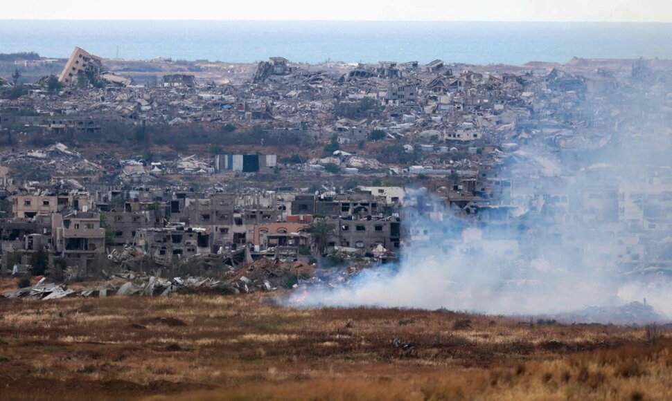 Gazos Ruožas / MENAHEM KAHANA / AFP