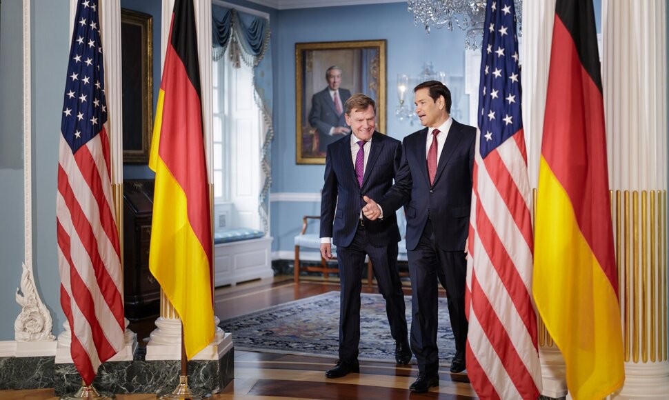 Johannas Wadephulis ir Marco Rubio / Thomas Trutschel / picture alliance / AA/photothek.de