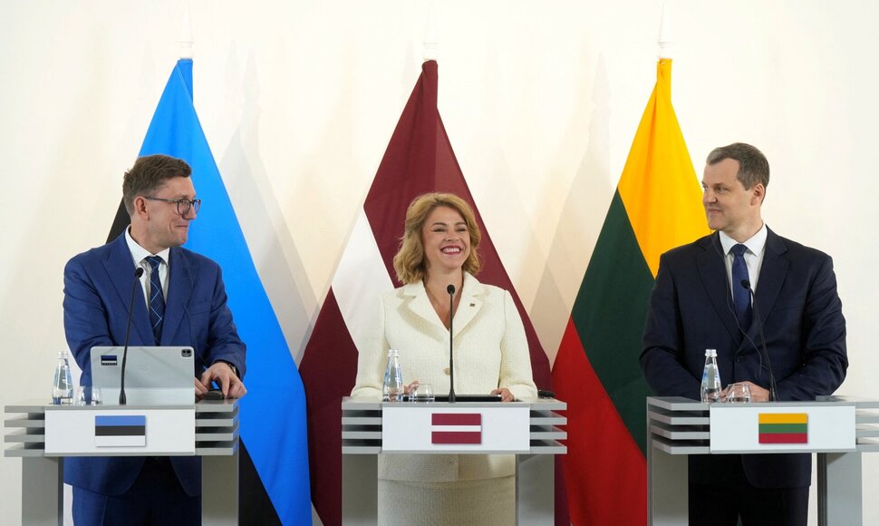 Baltijos Ministrų Taryba Rygoje / Ints Kalnins / REUTERS