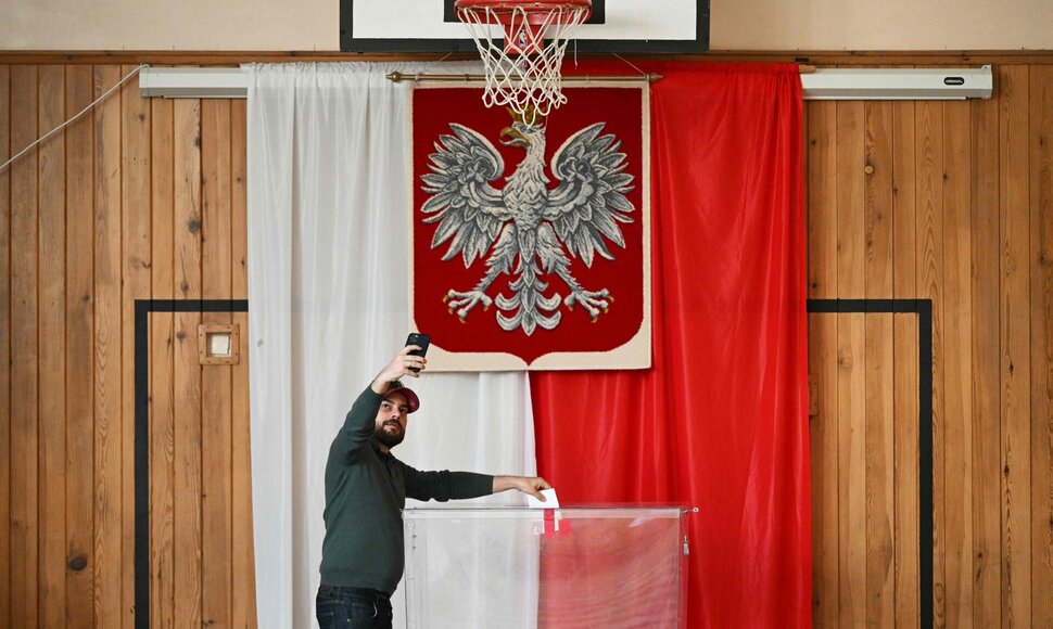 Rinkimai Lenkijoje / SERGEI GAPON / AFP
