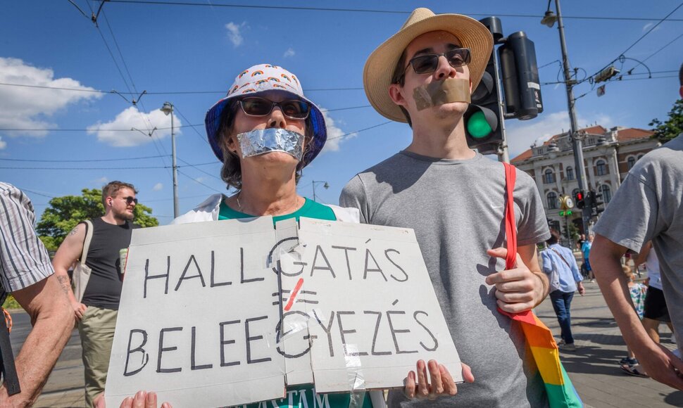 Protestas Budapešte / FERENC ISZA / AFP
