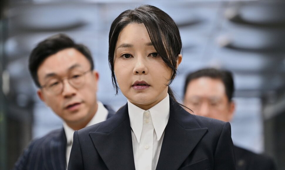 Kim Keon-hee / Jung Yeon-je / AP