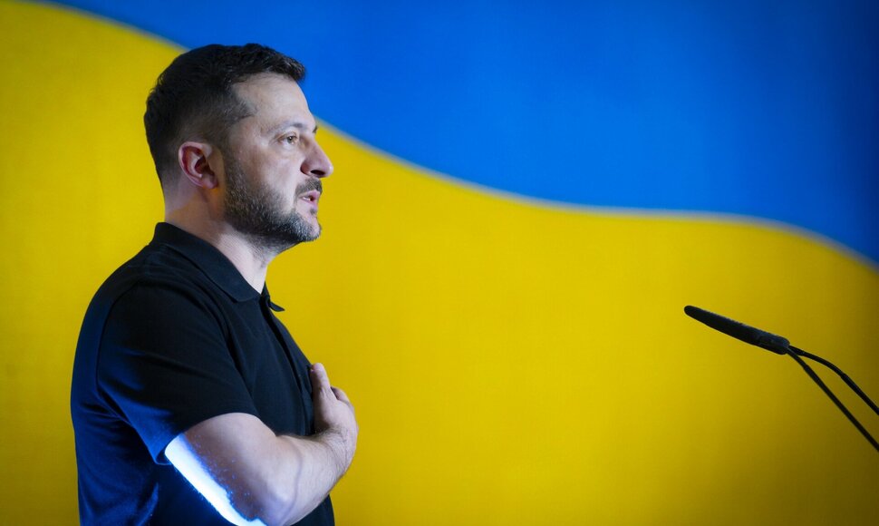 V. Zelenskis / Pool /Ukrainian Presidentia / ZUMAPRESS.com