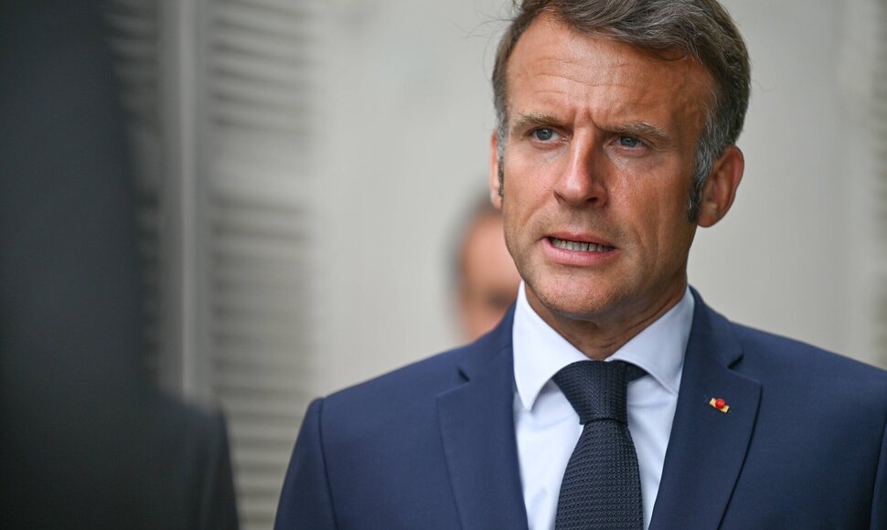 Emmanuelis Macronas / Philippe Magoni-Pool/SIPA / Philippe Magoni-Pool/SIPA