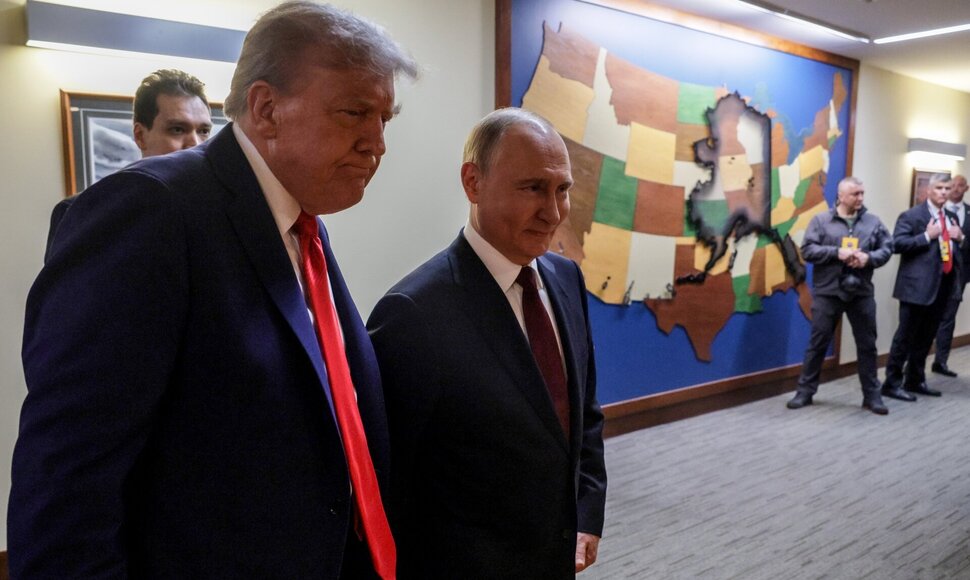 D. Trumpas su V. Putinu / Gavriil Grigorov / ZUMAPRESS.com