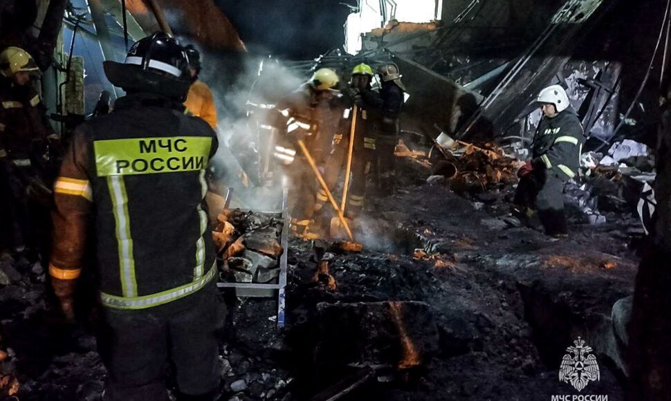Po sprogimo / Russian Emergencies Ministry / ZUMAPRESS.com