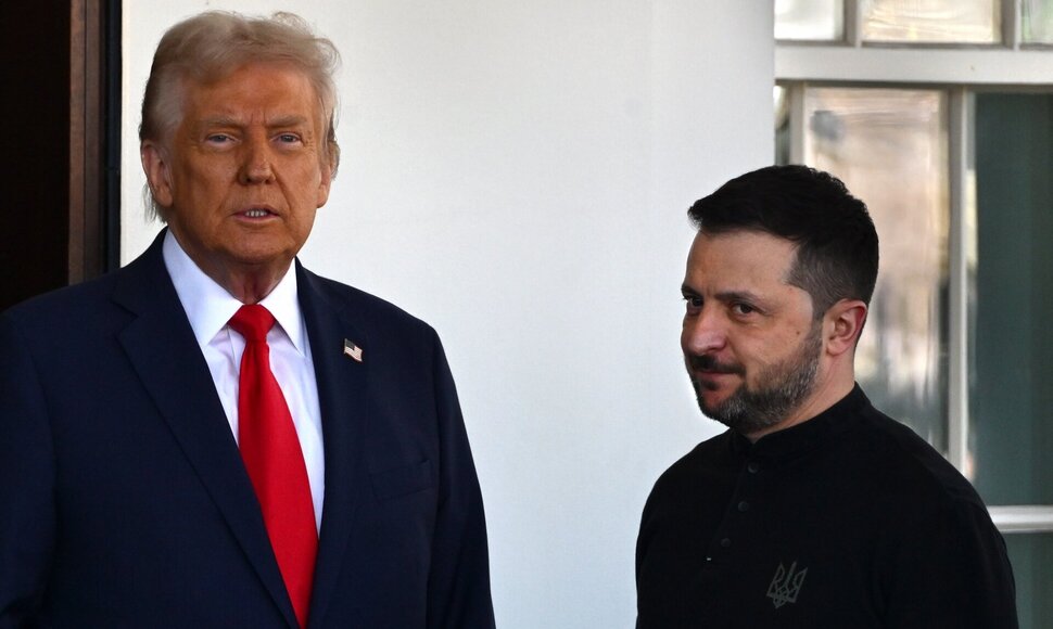 D. Trumpas ir V. Zelenskis / Carol Guzy / ZUMAPRESS.com