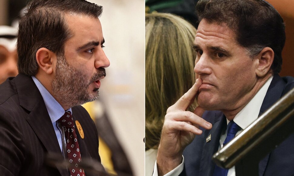 Asaadas al Shaibani ir Ronas Dermeris / - / AFP