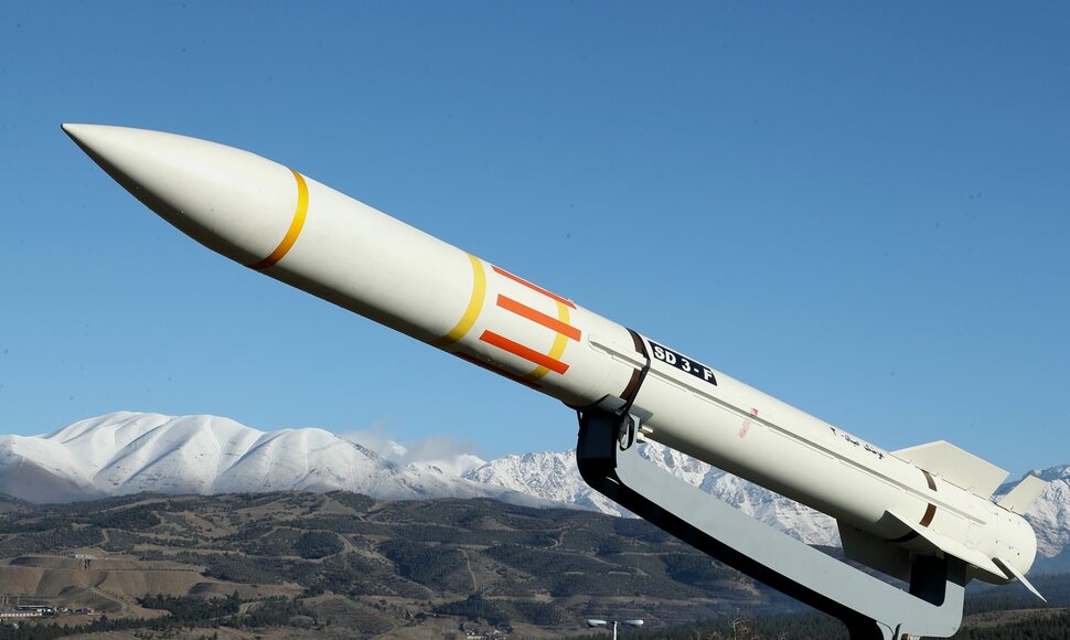 Irano raketa / Iranian Defence Ministry / ZUMAPRESS.com